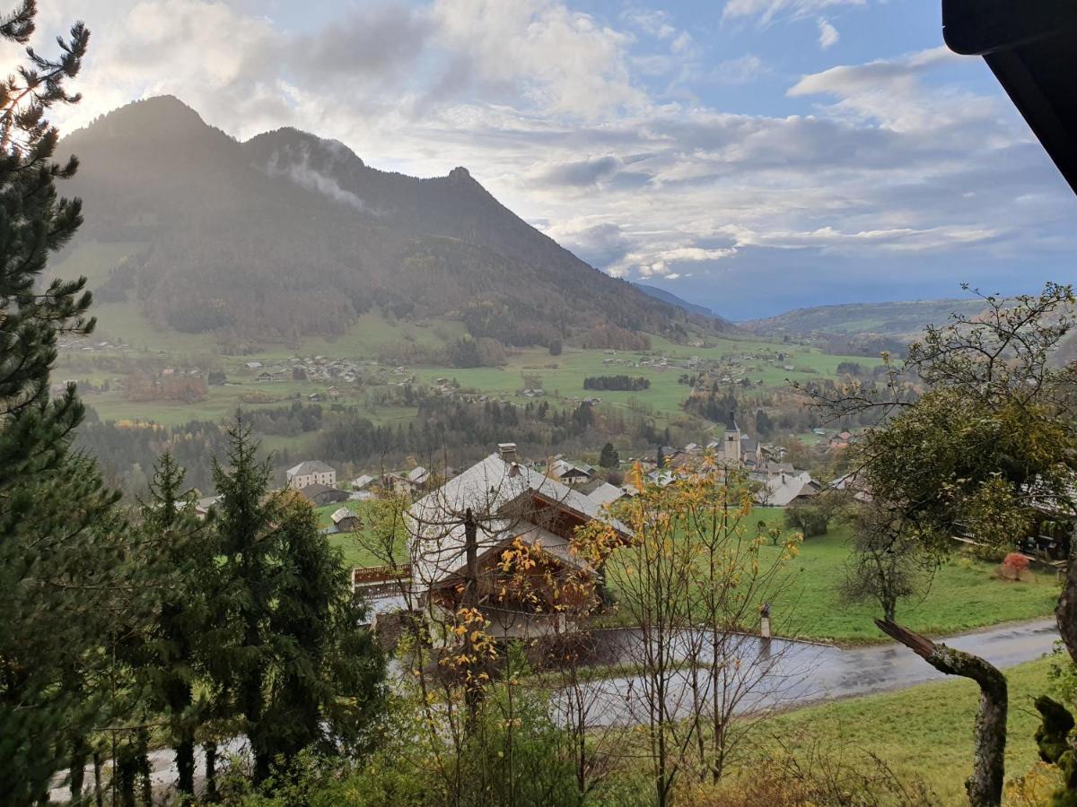 Chalet Tante Emma Vacheresse Exteriör bild
