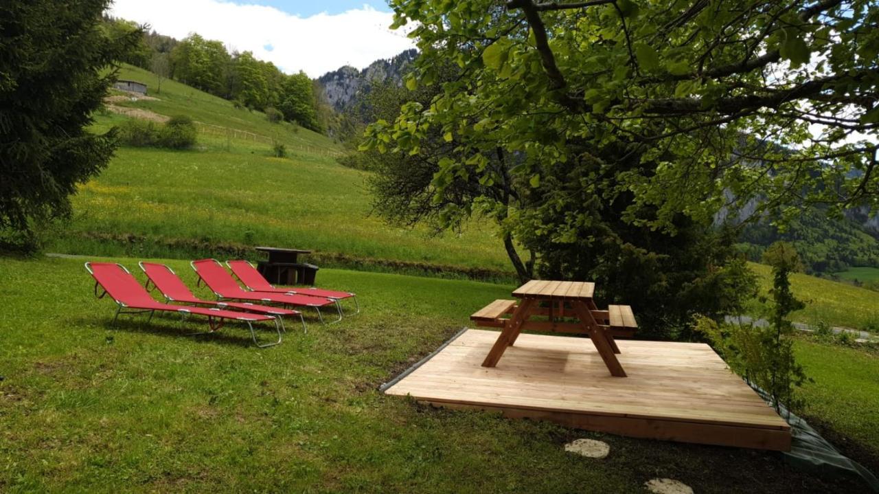 Chalet Tante Emma Vacheresse Exteriör bild