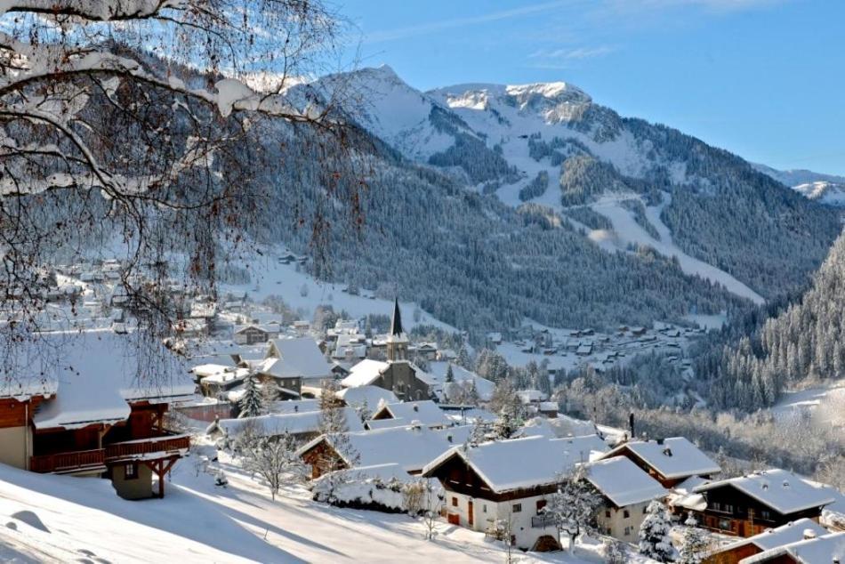 Chalet Tante Emma Vacheresse Exteriör bild